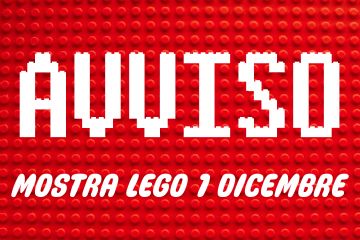 AVVISO Mostra Lego 1 dicembre
