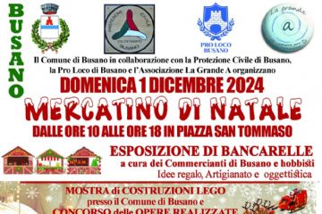 MERCATINO DI NATALE - 1 dicembre 2024